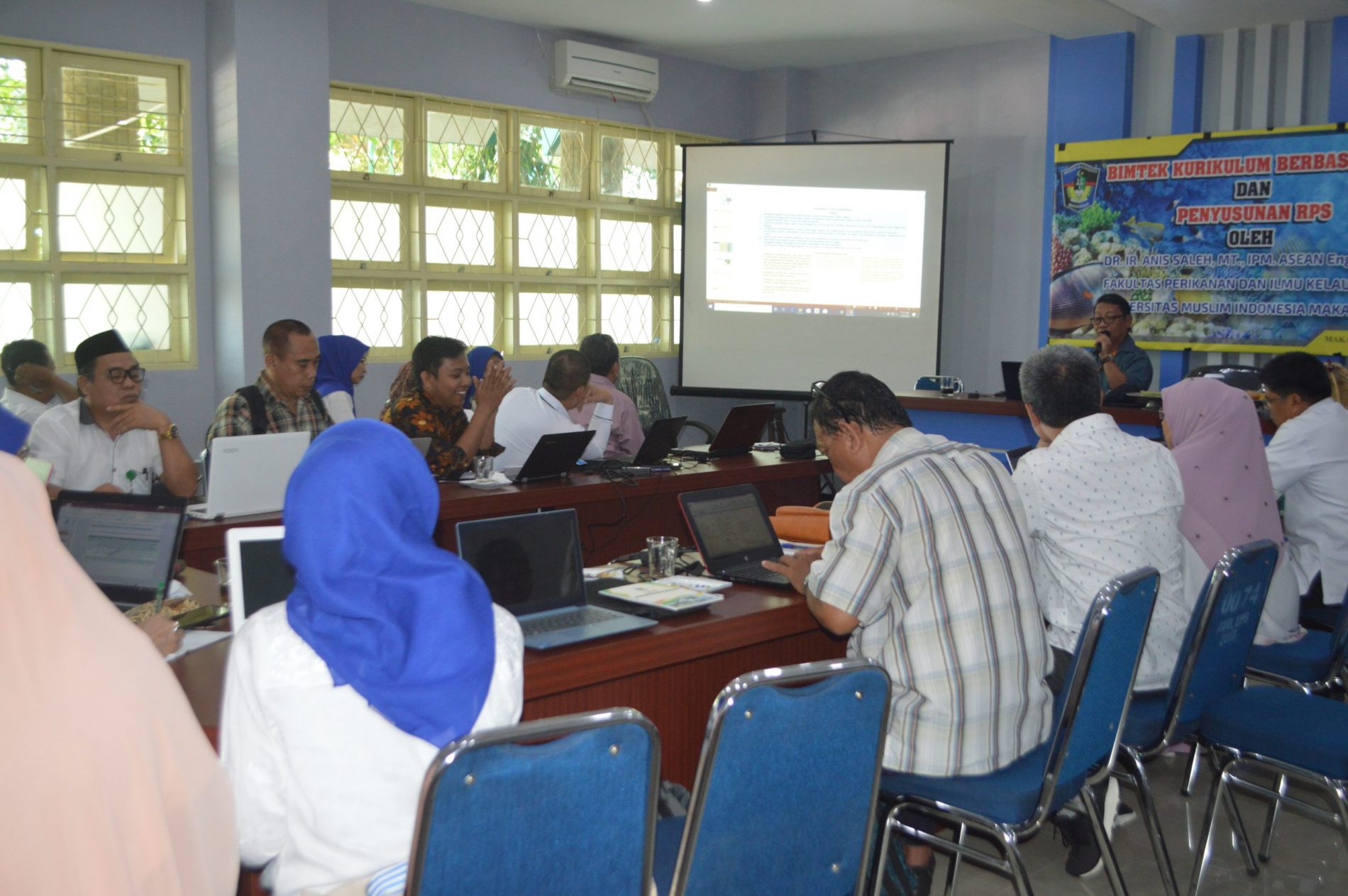 Tim Dosen Fakultas Perikanan dan Ilmu Kelautan UMI mengikuti Workshop BIMTEK KURIKULUM BERBASIS KKNI dan PENYUSUNAN RPS