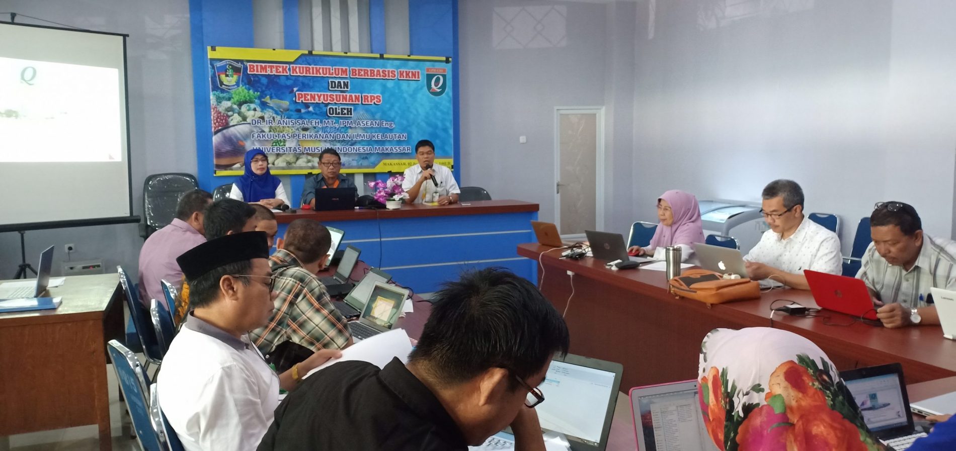Tim Dosen Fakultas Perikanan dan Ilmu Kelautan UMI mengikuti Workshop BIMTEK KURIKULUM BERBASIS KKNI dan PENYUSUNAN RPS