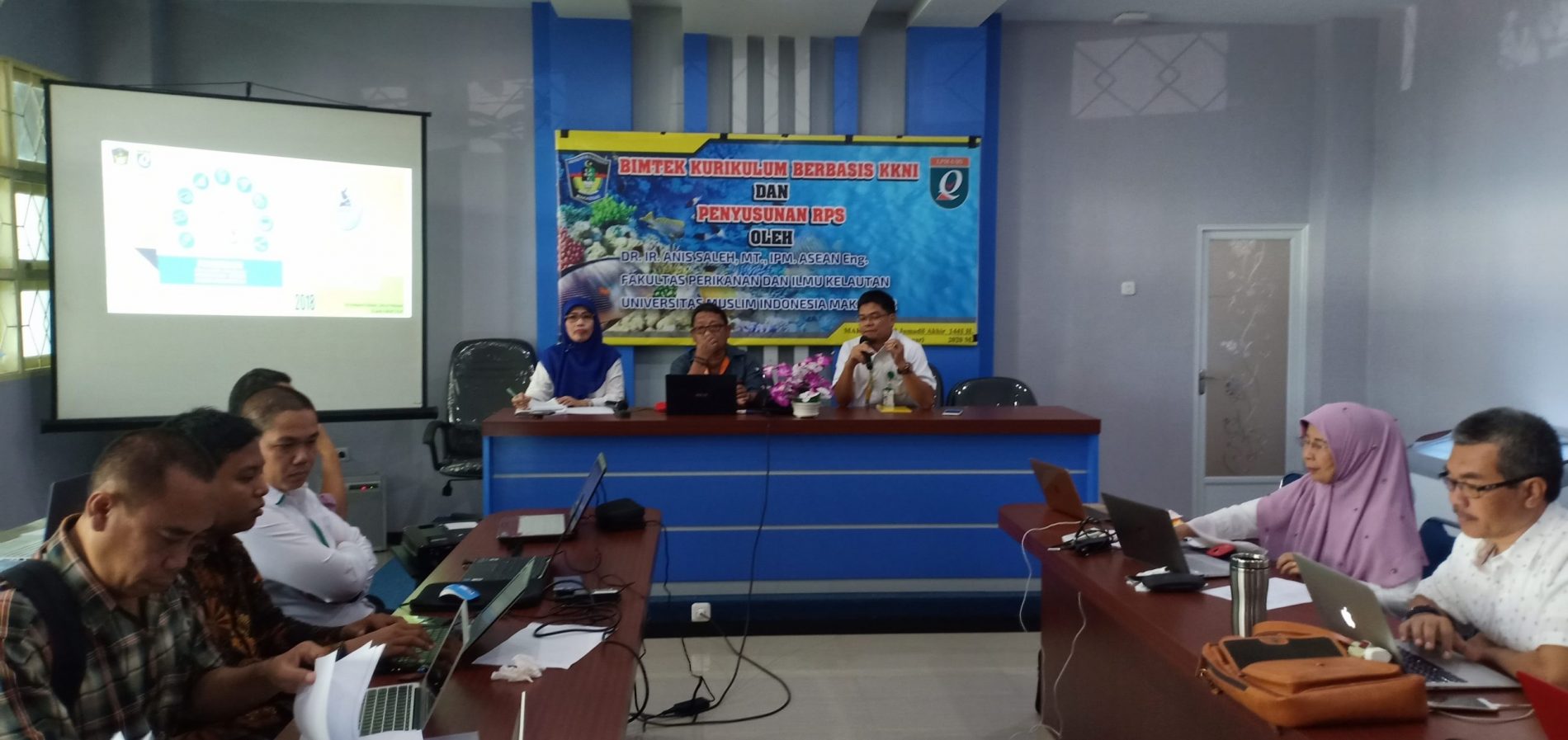 Tim Dosen Fakultas Perikanan dan Ilmu Kelautan UMI mengikuti Workshop BIMTEK KURIKULUM BERBASIS KKNI dan PENYUSUNAN RPS