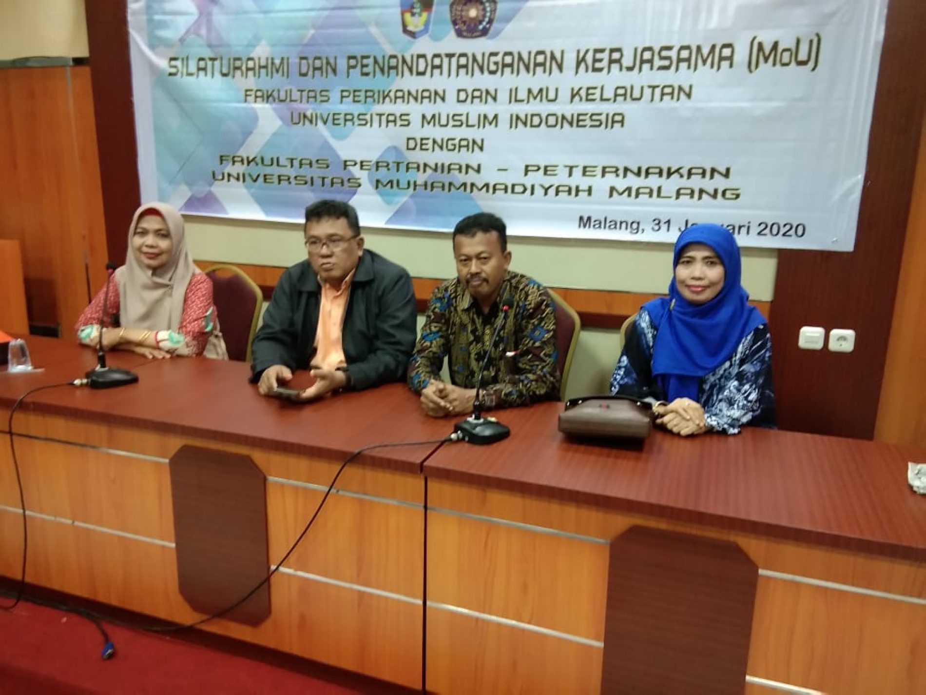 Kunjungan Silaturahim dengan Alumni Fakultas Perikanan dan Ilmu Kelautan