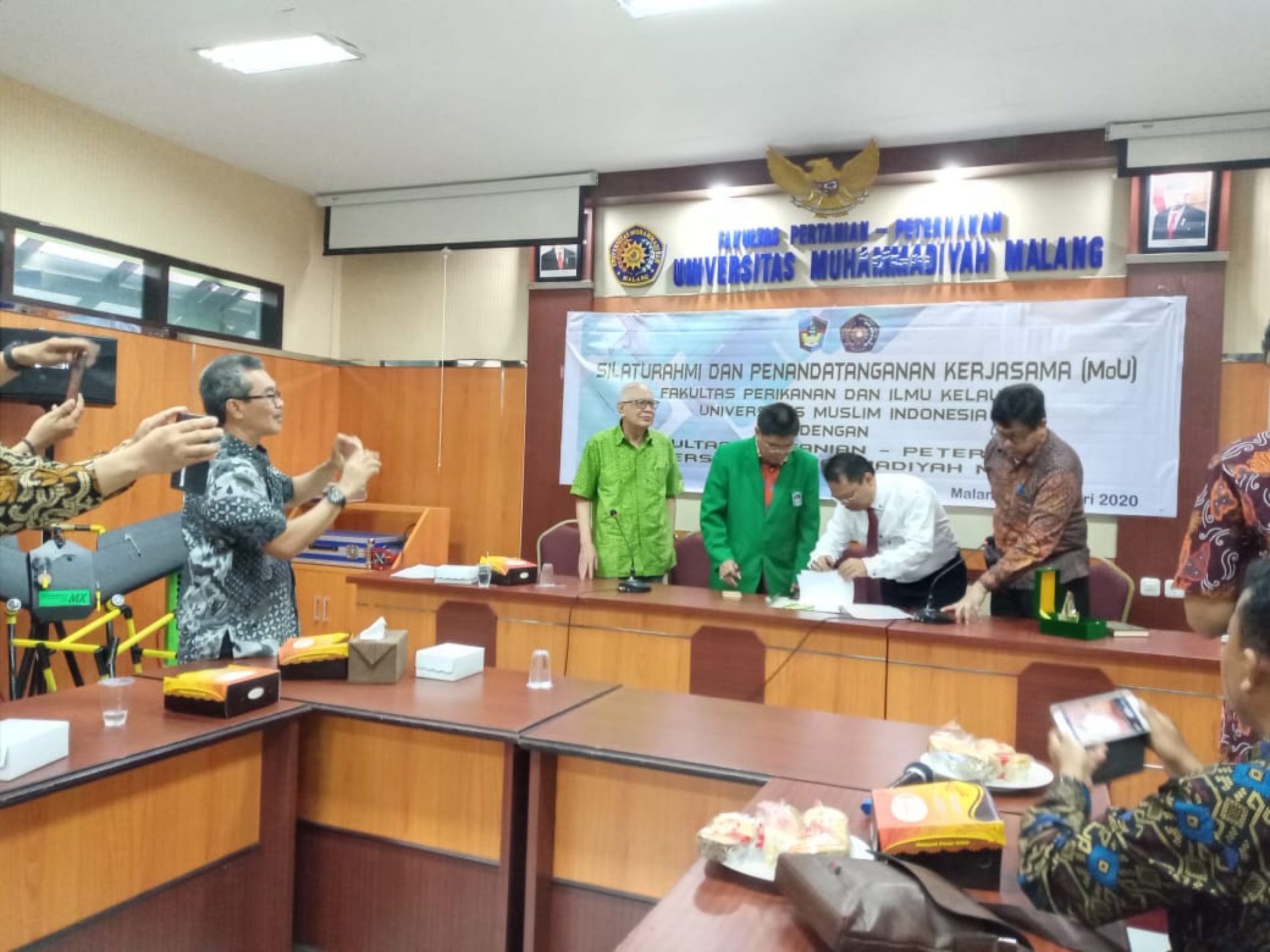 Kunjungan Silaturahim dengan Alumni Fakultas Perikanan dan Ilmu Kelautan