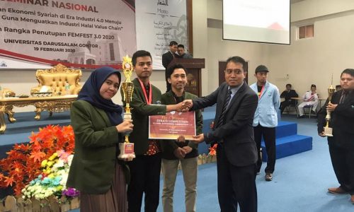 Mahasiswa FPIK dan FEB UMI Raih Juara 3 Kompetisi Debat Ekonomi Islam IESCO 2020 Universitas Darussalam Gontor, Jawa Timur