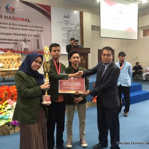 Mahasiswa FPIK dan FEB UMI Raih Juara 3 Kompetisi Debat Ekonomi Islam IESCO 2020 Universitas Darussalam Gontor, Jawa Timur