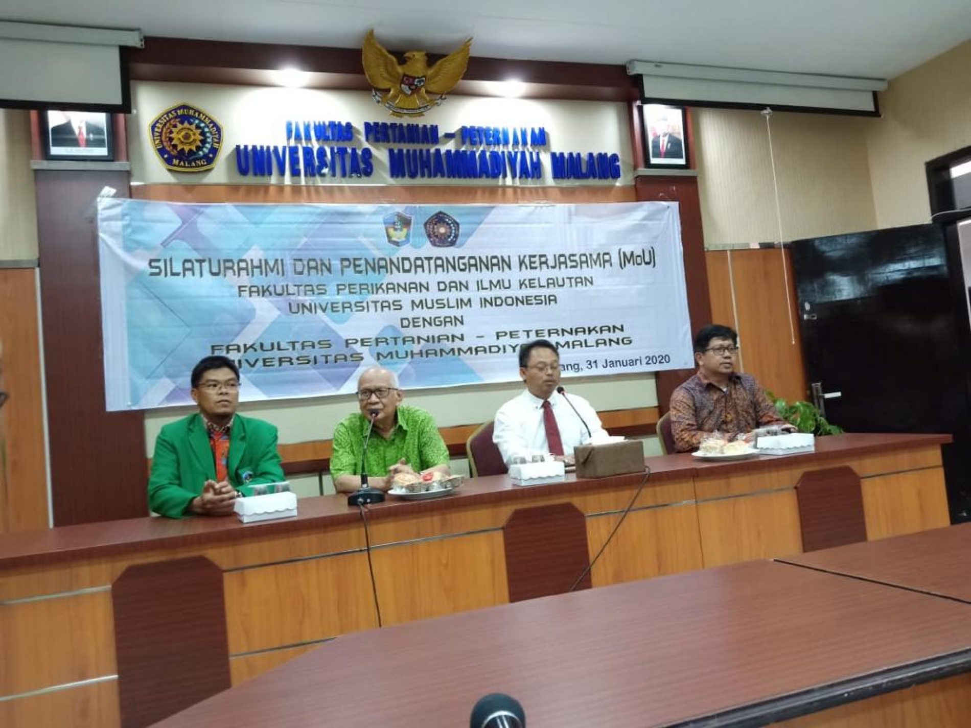 Kunjungan Silaturahim dengan Alumni Fakultas Perikanan dan Ilmu Kelautan