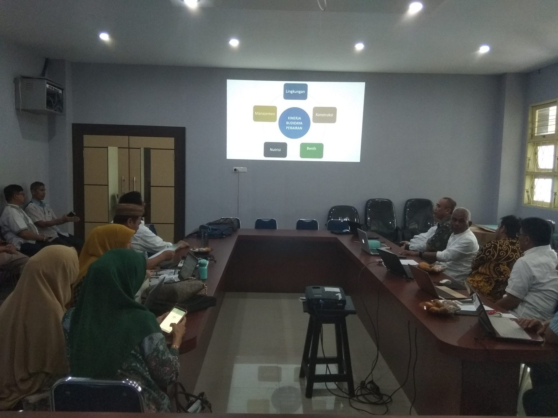 Rapat Rutin Rabuan Fakultas Perikanan dan Ilmu Kelautan UMI