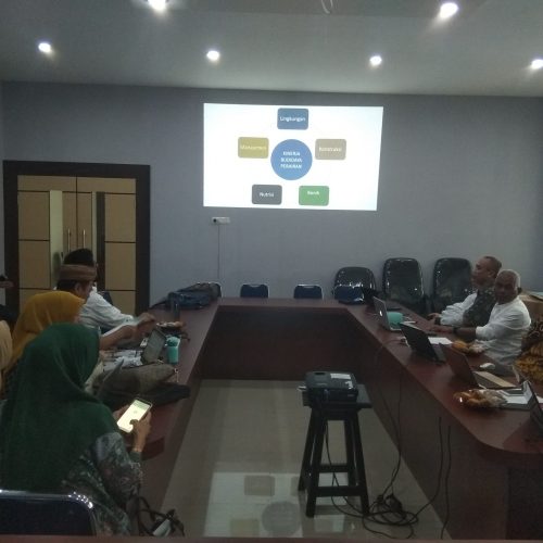 Rapat Rutin Rabuan Fakultas Perikanan dan Ilmu Kelautan UMI