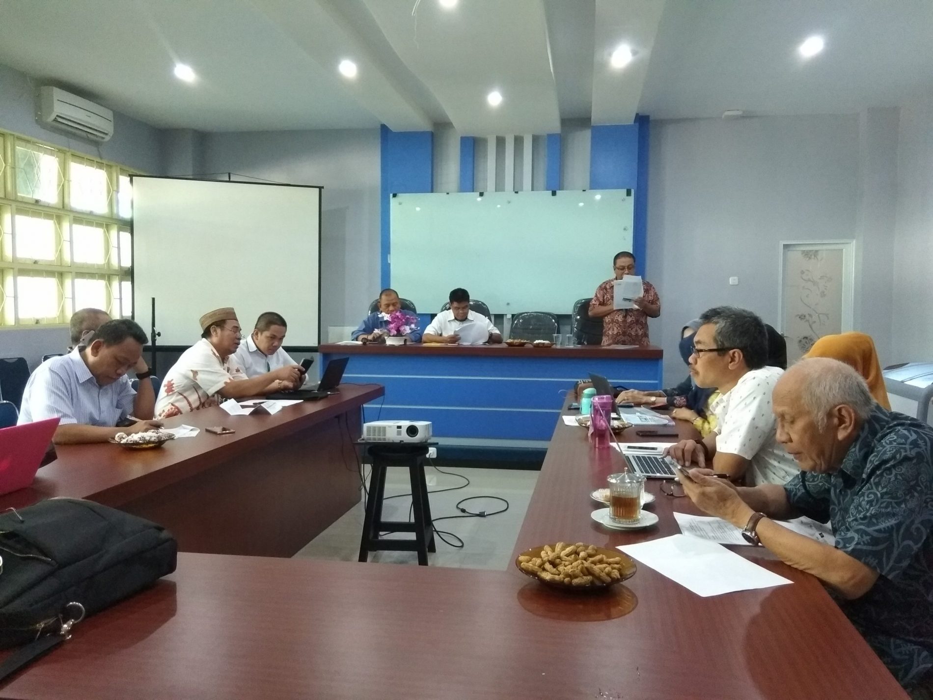 Rapat Rutin Rabuan Fakultas Perikanan dan Ilmu Kelautan UMI