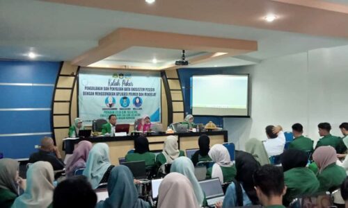 KULIAH PAKAR “Pengolahan dan Penyajian Data Ekosistem Pesisir dengan Menggunakan Aplikasi Primer dan Mendelay”