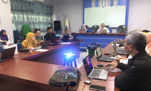 Rapat Rabuan dengan Agenda : 1. Pengenalan Dosen dan Tenaga Kependidikan Baru 2. Persiapan Menuju Akreditasi International (07/02/2024)