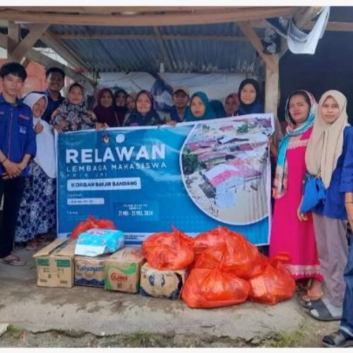 Tim Relawan LEMA FPIK UMI Peduli Korban Banjir dan Tanah Longsor di Luwu