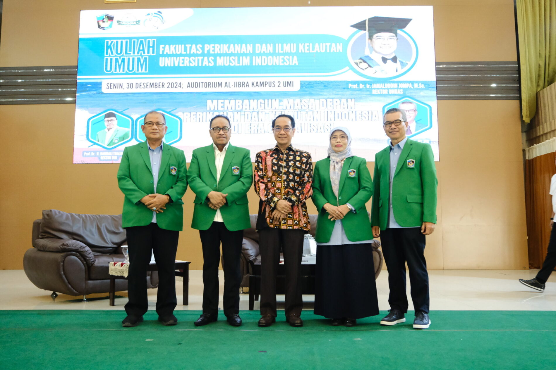 Bahas Tantangan Masa Depan Perikanan dan Kelautan Indonesia, Kuliah Umum FPIK UMI Hadirkan Prof JJ