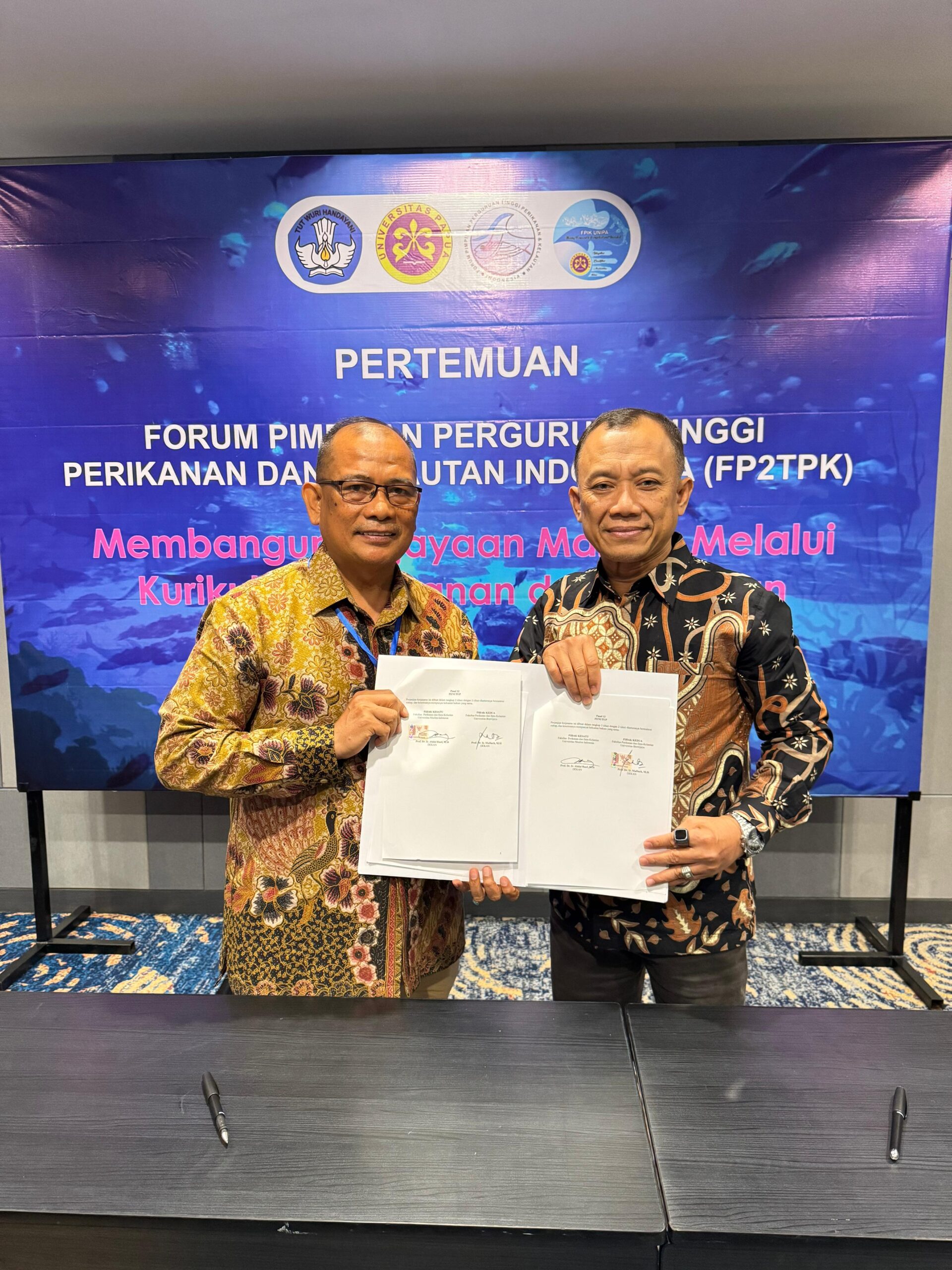 FPIK UMI Jalin Kerja Sama Strategis Melalui Penandatanganan MoU dengan Sejumlah Perguruan Tinggi Terkemuka di Indonesia
