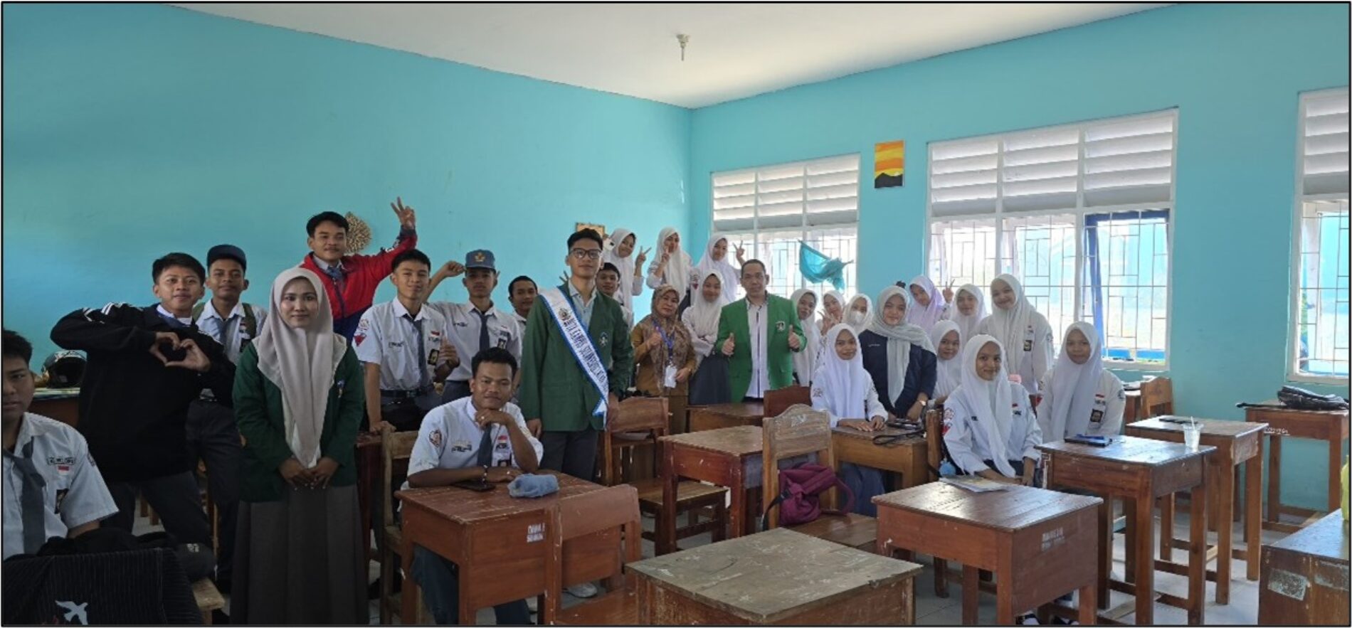 Sosialisasi dan Silaturahmi Fakultas Perikanan dan Ilmu Kelautan Universitas Muslim Indonesia (FPIK UMI) dilaksanakan di SMK Negeri 1 Maros