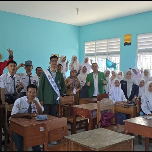 Sosialisasi dan Silaturahmi Fakultas Perikanan dan Ilmu Kelautan Universitas Muslim Indonesia (FPIK UMI) dilaksanakan di SMK Negeri 1 Maros