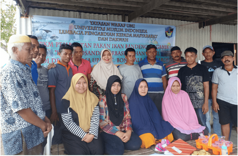 PELATIHAN PEMBUATAN PAKAN IKAN ORGANIK “IMMUNOSANDA” DI DESA MINASA UPA KEC BONTOA KABUPATEN MAROS