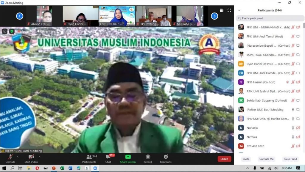 Bedah Potensi Danau Tempe, FPIK UMI Gelar Webinar, Hadirkan Bupati hingga Dirjen Perikanan