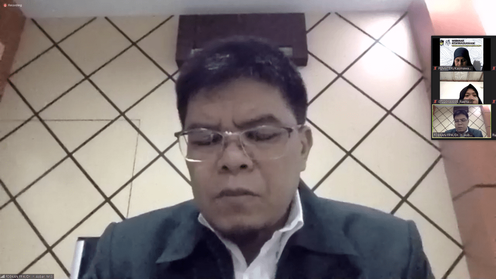 WEBINAR KEWIRAUSAHAAN “WIRAUSAHA UNTUK KEMANDIRIAN BANGSA”