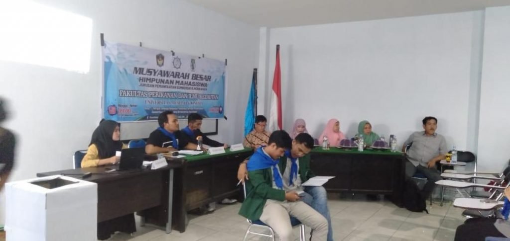 Himpunan Mahasiswa Jurusan Pemanfaatan Sumberdaya Perikanan (HMJ PSP) Melaksanakan Musyawarah Besar (MUBES)