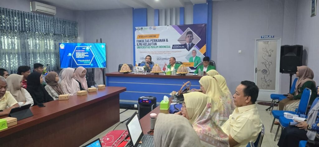 Kuliah Umum FPIK UMI Bahas Kebijakan dan Tantangan Pengelolaan Sumberdaya Pesisir dan Laut